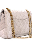 Aged Calfskin Quilted 2.55 Reissue 226 Flap Blanc Fonce