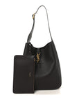Supple Calfskin Large Le 5 A 7 Soft Hobo Chocolate