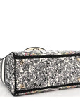 Canvas Around the World Embroidered Medium Lady D-Lite White Multicolor