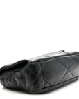 Lambskin Quilted Medium CHNL 19 Flap Black