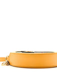 GG Supreme Monogram Flora Web Mini Ophidia Round Shoulder Bag Beige Multicolor Crop