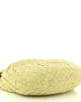 Suede Calfskin Intrecciato Teen Jodie Hobo Lemon Wash