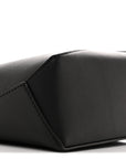 Calfskin Mini Puzzle Edge Bag Black