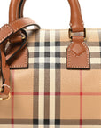 Vintage Check Mini Bowling Bag Briar Brown
