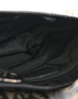 Monogram Saddle Bag Black