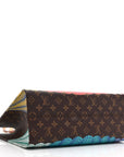 LV X YK Monogram Pumpkin Onthego MM Multicolor