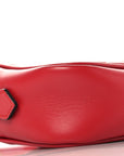 Calfskin Matelasse Mini GG Marmont Chain Shoulder Bag Hibiscus Red