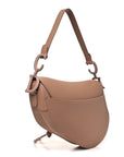 Ultra Matte Calfskin Saddle Bag Blush