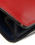 Calfskin Crystal Snake Embroidered Mini Dionysus Shoulder Bag Mystic White Hibiscus Red Blue Agata