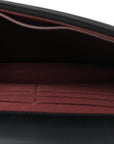 Lambskin Quilted Wallet On Chain WOC Black