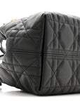 Calfskin Macrocannage Small Toujours Black