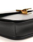 Liege Calfskin Medium Classic Box Flap Bag Liquorice
