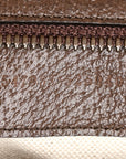 GG Supreme Monogram Textured Dollar Calfskin Web Medium Ophidia Carry-On Duffle Bag Beige Ebony New Acero