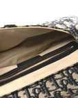 Oblique Saddle Bag Blue