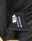 Re-Nylon Spazzolato Re-Edition 2002 Shoulder Bag Black