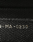 Grained Calfskin Saddle Bag Black