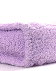 Polyester Cotton Small The Teddy Traveler Tote Bag Lilac
