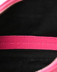 Agneau Arena Le Cagole Shoulder Bag XS Hot Pink