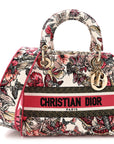 Canvas Embroidered Butterfly Print Medium Lady D-Lite Multicolor