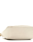 Soft Calfskin Medium Darling Shoulder Bag White