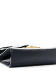 GCCIssima Small Padlock Shoulder Bag Blue Agata