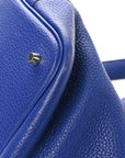Taurillon Clemence Picotin Lock 22 MM Bleu Electrique