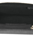 Caviar Quilted Small Vertical Coco Beauty Vanity Case With Chain Black