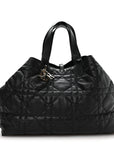 Calfskin Macrocannage Large Toujours Black