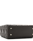 Lambskin Cannage Small My ABCD1OR Lady D1OR Dark Brown