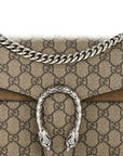 GG Supreme Monogram Small Dionysus Shoulder Bag Taupe
