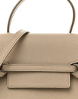 Grained Calfskin Nano Belt Bag Light Taupe