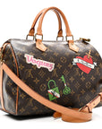 Monogram Patches Speedy Bandouliere 30