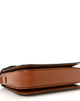 Triomphe Canvas Calfskin Medium Triomphe Bag Tan