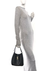 Smooth Calfskin Small Le 5 A 7 Soft Hobo Black