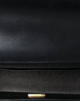 Lambskin Quilted Mini Rectangular Flap Black