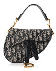 Oblique Mini Saddle Bag Blue