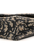 Oblique Saddle Chain Pouch Blue