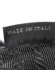 Vitello Daino Shopping Tote Black