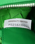 Calfskin Intrecciato Small Camera Bag Parakeet