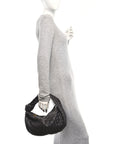 Nappa Intrecciato Teen Jodie Hobo Fondant