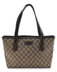 GG Supreme Monogram Small Joy Tote Dark Brown
