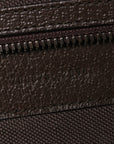 GG Supreme Monogram Textured Dollar Calfskin Web Ophidia Savoy Garment Bag Beige Ebony New Acero