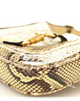 Snakeskin Mini Jackie 1961 Hobo Beige