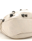 Agneau Arena Neo Cagole Medium Handbag White