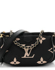 Empreinte Monogram Giant Multi Pochette Accessories Black Beige