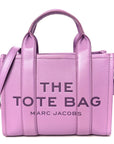 Grained Calfskin Small The Tote Bag Regal Orchid