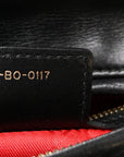 Lambskin Cannage Medium Lady D1OR Black