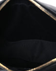Calfskin Matelasse Monogram Lou Camera Bag Black