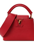 Taurillon Mini Capucines Scarlet