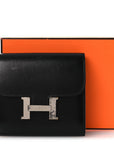 Box Constance Short Wallet Black